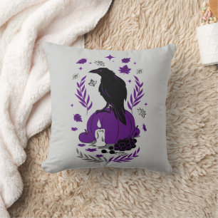 The Raven of Autumn – A Maryland Gothic Tribute Cushion