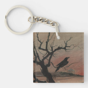 The Raven of Karlstejn, 1882 Key Ring