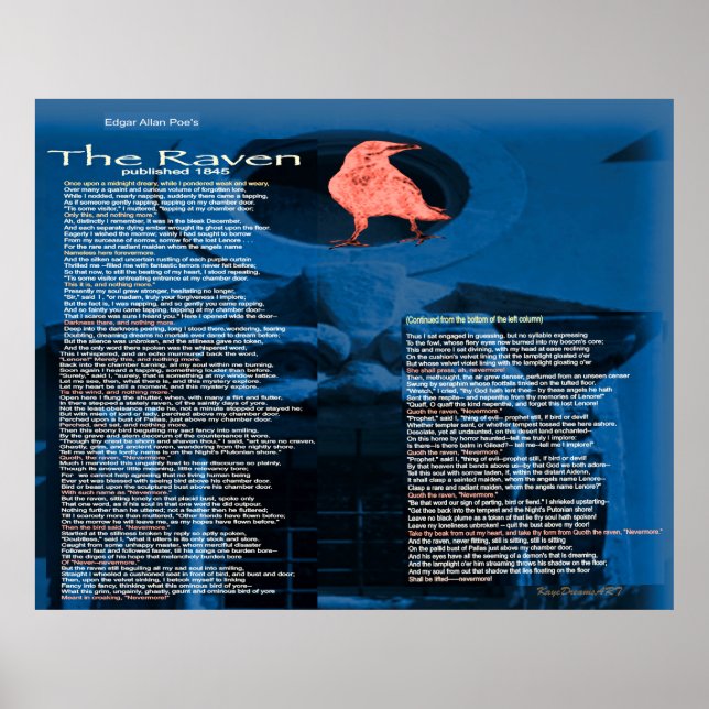 The Raven Poster (Front)