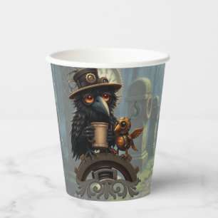 The raven powered by Coffee Paper Cups