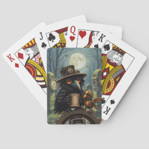 The raven powered by Coffee Playing Cards