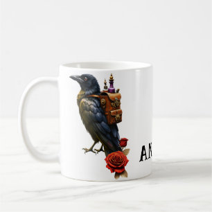 The Raven’s Clockwork Delivery  Coffee Mug