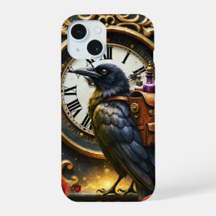 The Raven’s Clockwork Delivery iPhone 15 Case