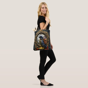 The Raven’s Clockwork Delivery  Tote Bag