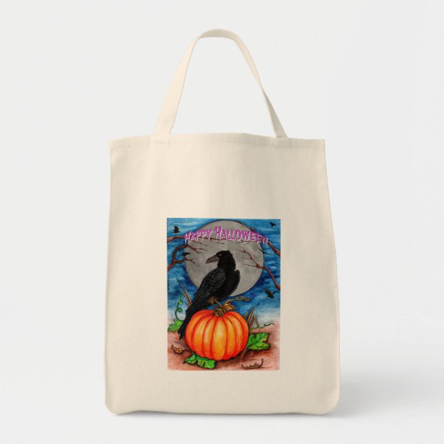 The Raven Tote Bag (Front)