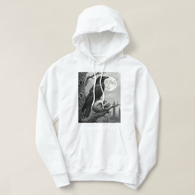 The Raven's Perch Hoodie (Design Front)