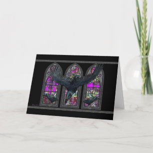 The Ravens Samhain Blessings Greeting Card