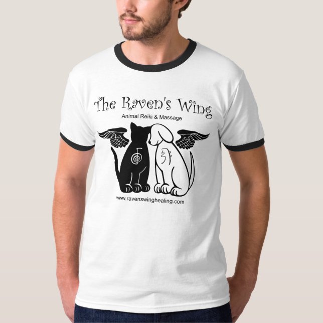 The Raven's Wing Ringer Tee (Front)