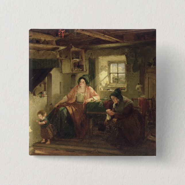 The Ray of Sunlight, 1857 15 Cm Square Badge (Front)