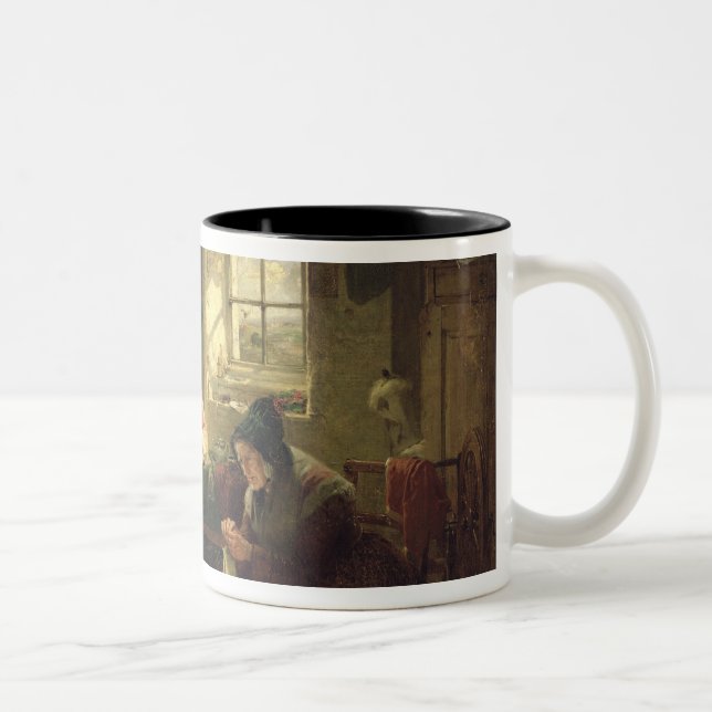 The Ray of Sunlight, 1857 Two-Tone Coffee Mug (Right)