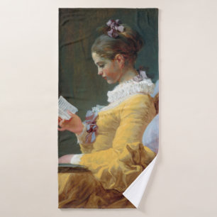 The Reader, Fragonard Bath Towel