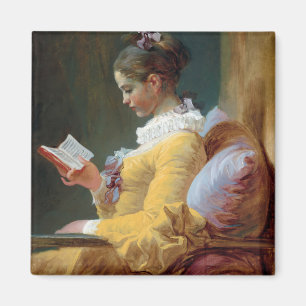 The Reader, Fragonard Magnet