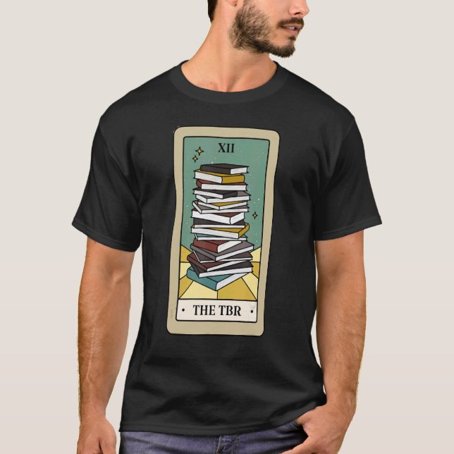 The Reader Tarot Card Bookish Apparel Book T-Shirt (Front)