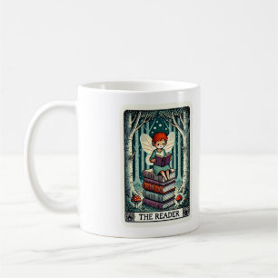 The Reader Tarot Card Fairy Coffee Mug