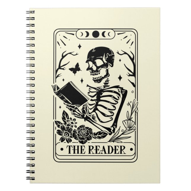 The Reader - Tarot Card Notebook (Front)