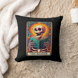 The Reader Tarot Card Pillow