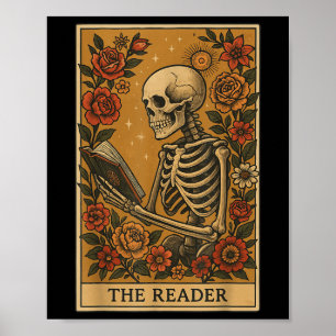 The Reader Tarot Card  Poster