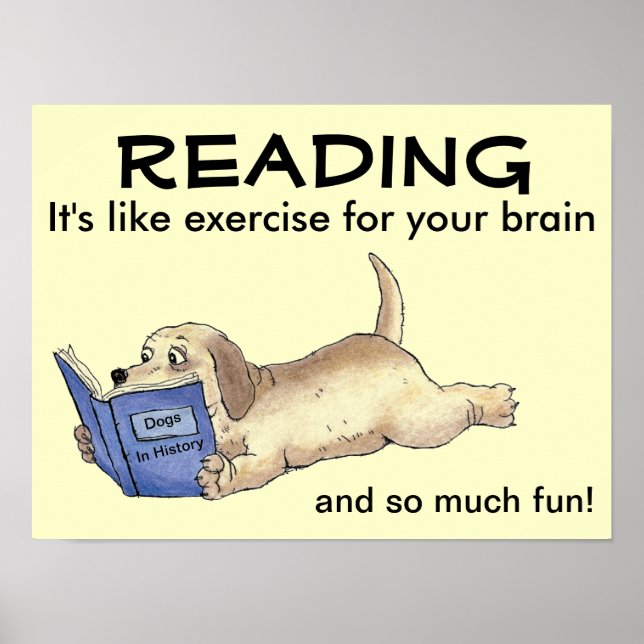 The Reading Dog Poster (Front)