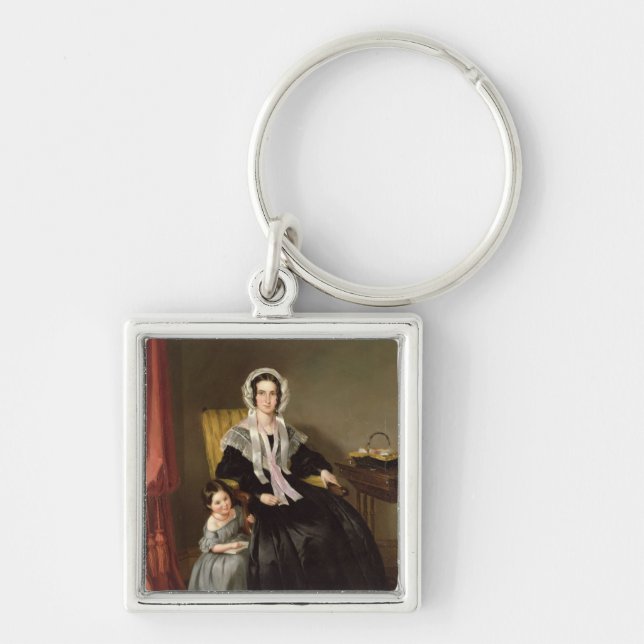 The Reading Lesson Key Ring (Front)