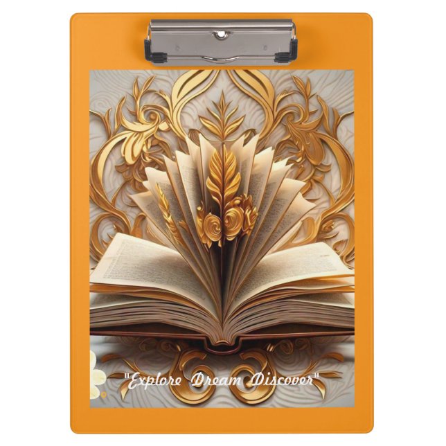 "The Reading Nook" Clipboard (Front)