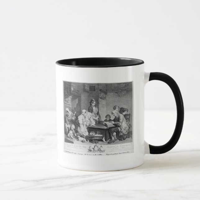 The Reading of the Bible Mug (Right)