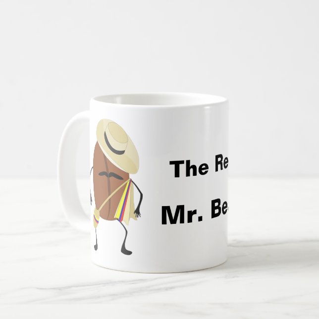 The Real Bean Coffee Mug (Front Left)