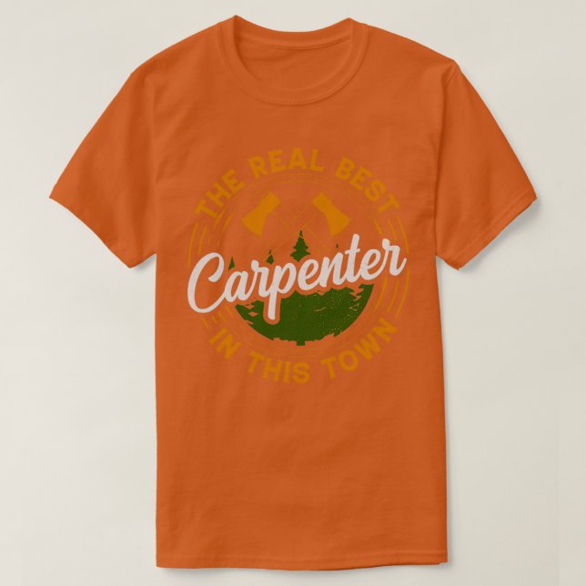 The real best Carpenter in the town Triblend  T-Shirt (Design Front)