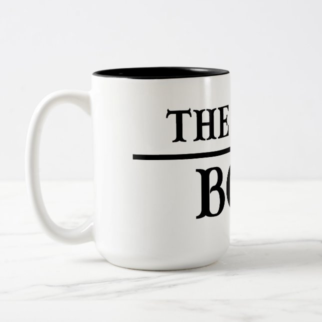 The Real Boss Two-Tone Coffee Mug (Left)