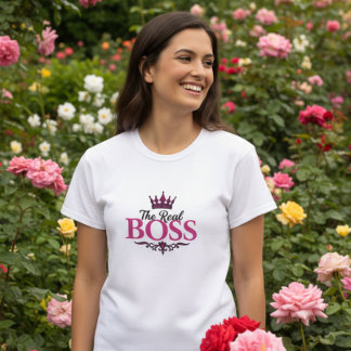 The Real Boss Women’s Graphic Tee