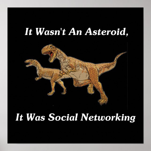 The Real Cause Of Dinosaur Extinction Poster (Front)