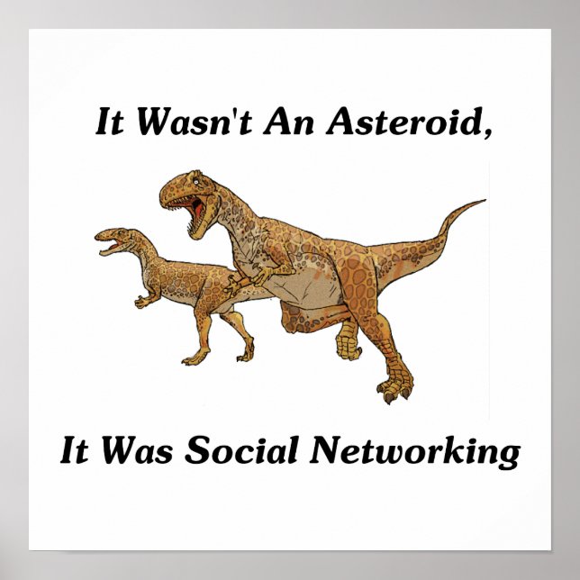 The Real Cause Of Dinosaur Extinction Poster (Front)