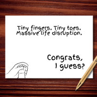 The Real Chaos Has Arrived – Funny Baby Shower