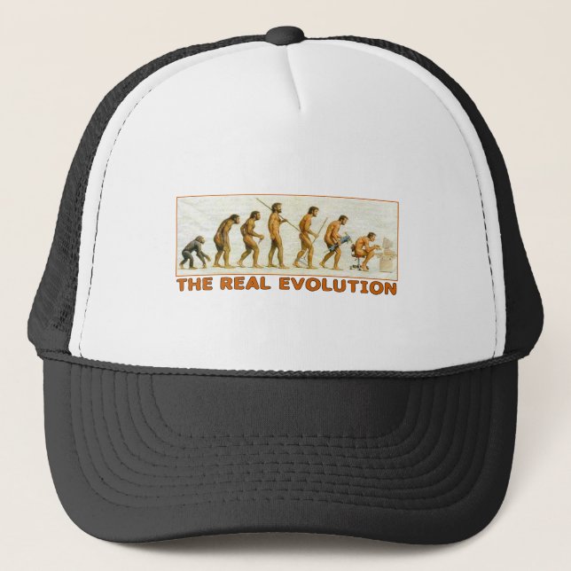 The Real Evolution Trucker Hat (Front)