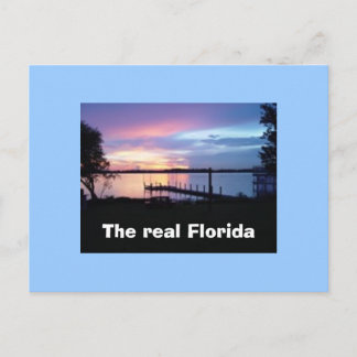 The real Florida postcard
