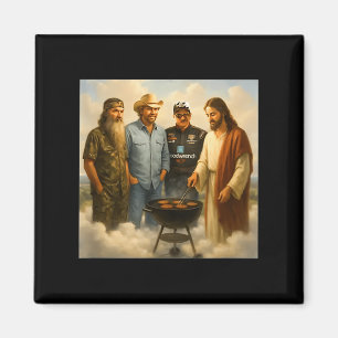 The Real Gang Meet Up In Heaven Phil Funny Meme Bb Magnet