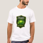 The Real Lime T-Shirt<br><div class="desc">Part of The Math Department collection, this design presents a playful mathematical riddle inside a bold shield-style emblem. The question appears at the top—“What’s green and complete?”—with a bright lime illustration at the center and the punchline below: “The Real Lime, ” a pun on the mathematical concept of the real...</div>