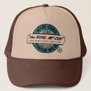 "The Real McCoy" McCoy Couch Furniture MFG CO. Trucker Hat