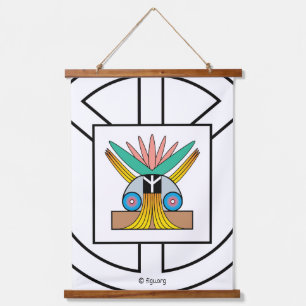 The real peace symbol hanging tapestry