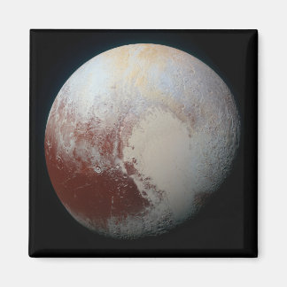 The Real Pluto, High Resolution New Photograph Magnet
