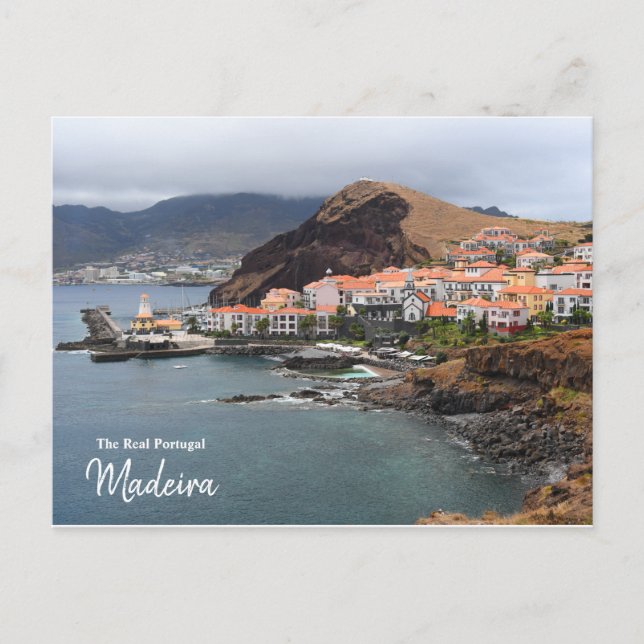 The Real Portugal- Madeira Postcard (Front)