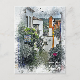 The Real Portugal- Obidos Postcard