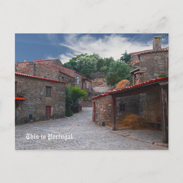 The Real Portugal- Sortelha Postcard (Front)