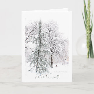 The real "present" is presence: Holiday Yuletide Card