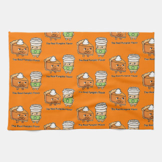 The Real Pumpkin Flavour Tea Towel