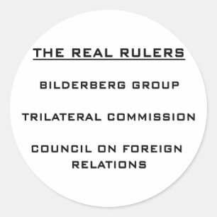 The Real Rulers Classic Round Sticker