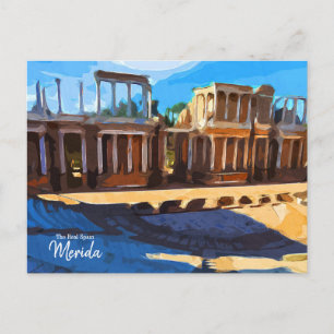 The Real Spain Merida Postcard