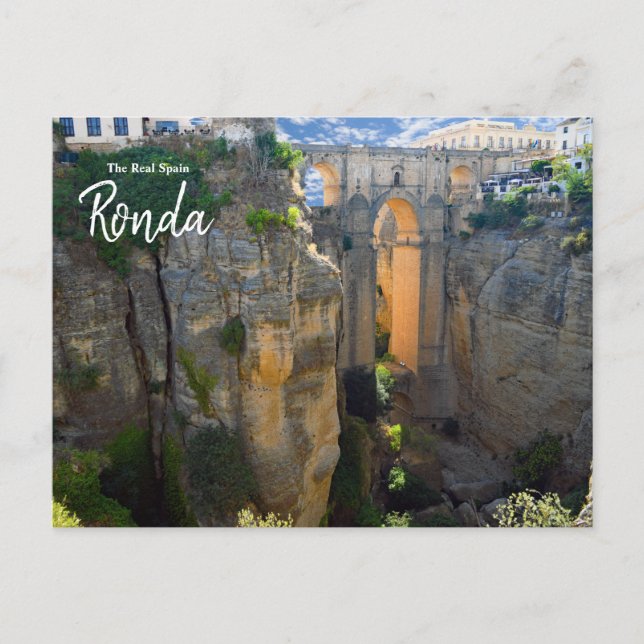 The Real Spain- Ronda Postcard (Front)