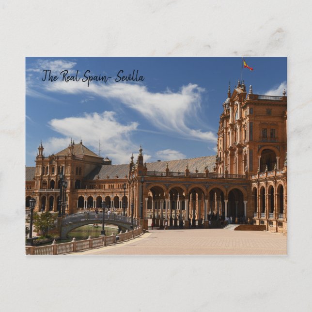 The Real Spain- Sevilla Postcard (Front)