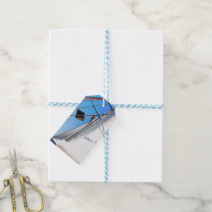 The Realist Adjusts The Sails Nautical Art Gift Tags