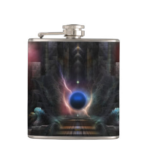 The Realm Of Osphilium 6oz Vinyl Wrapped Flask